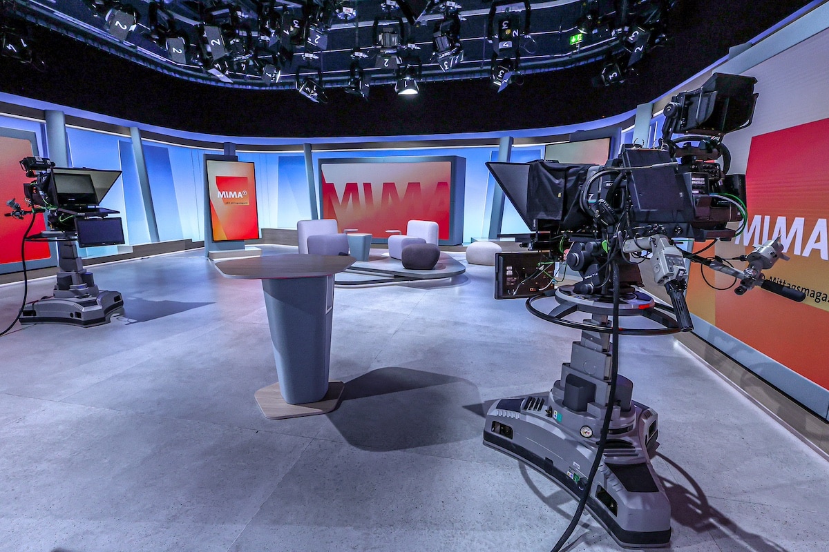 Studio 1 beim MDR Leipzig