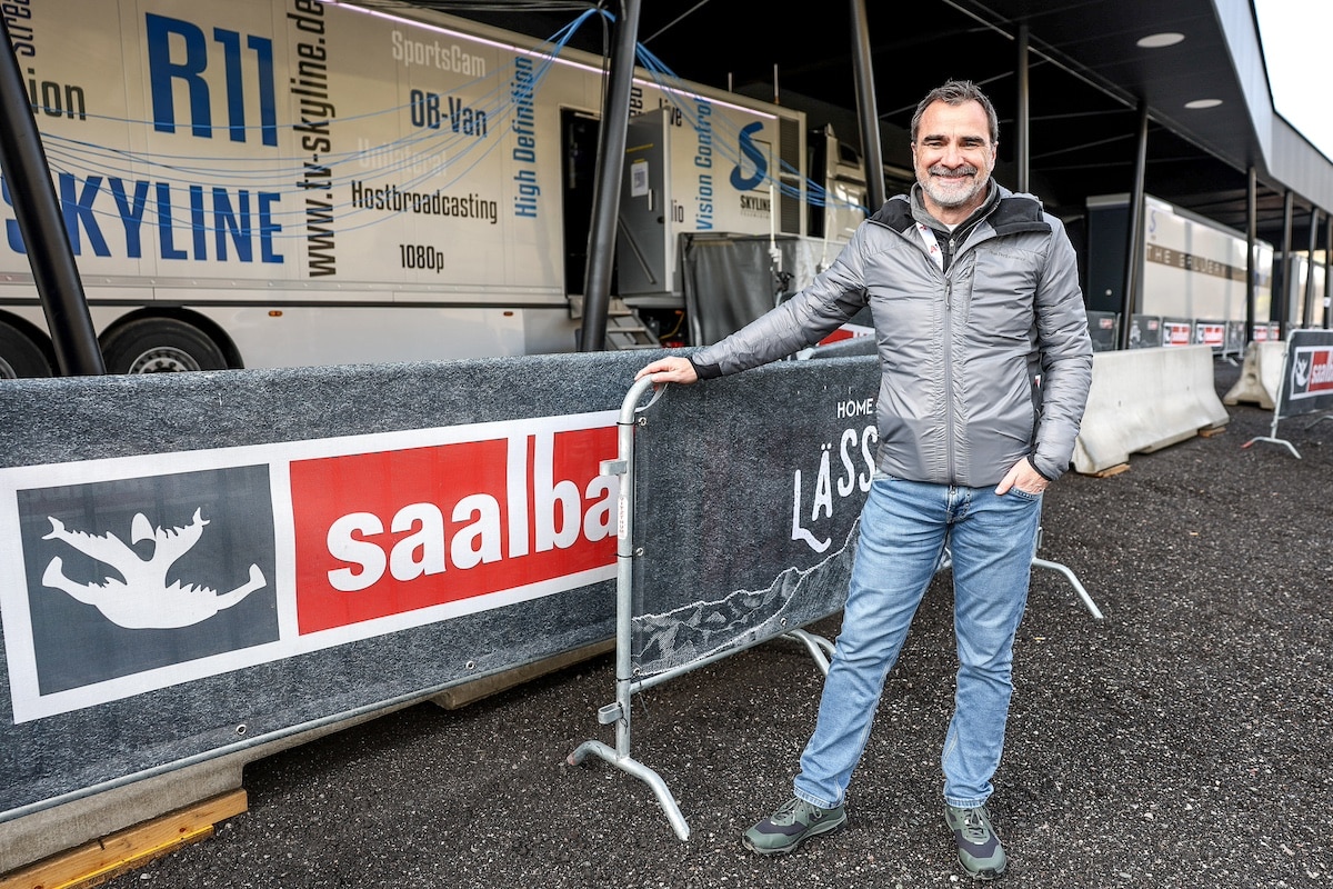 ORF-Produktionsleiter Sport Martin Krischke in Saalbach