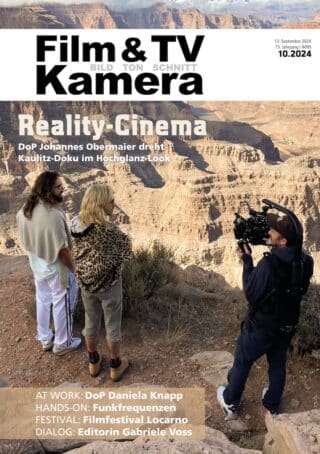 Cover der Ausgabe 10.2024 von Film & TV Kamera