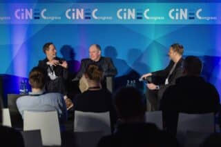 Reportage-Panel auf dem CiNECongress 2024