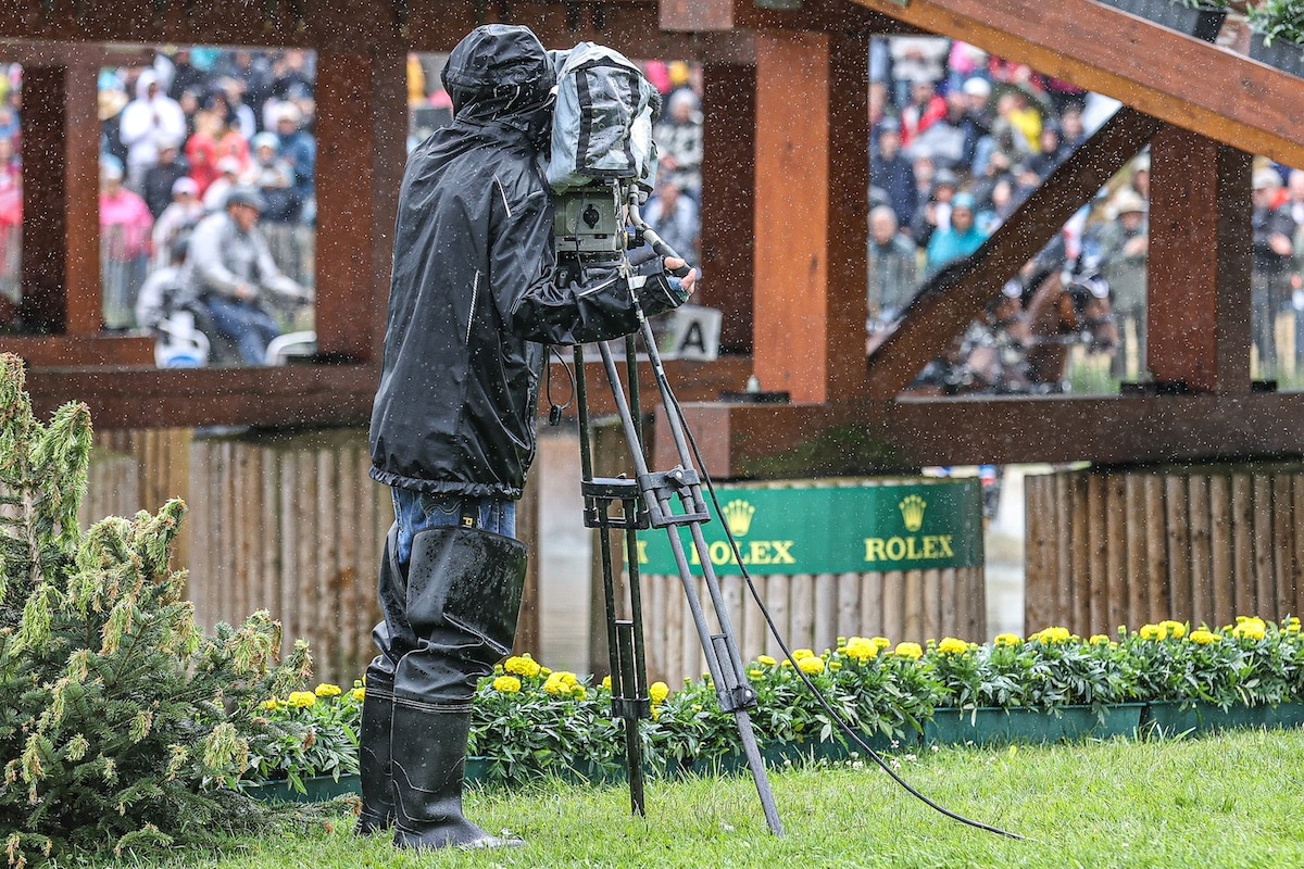 Kamera beim CHIO Aachen