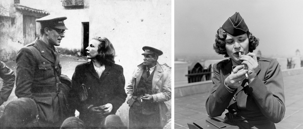 Martha Gellhorn und Margaret Bourke-White (