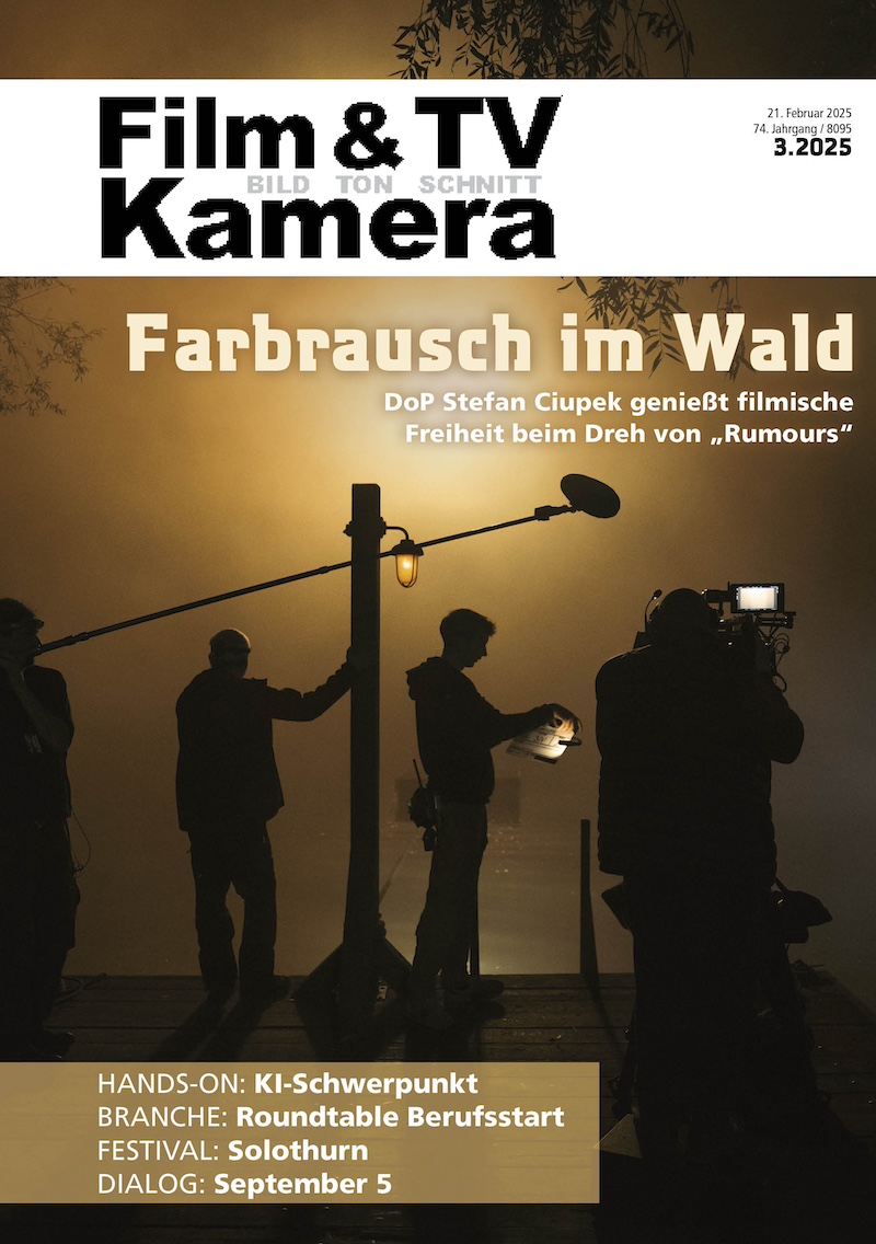 Cover der Ausgabe 4.2025 von Film & TV Kamera